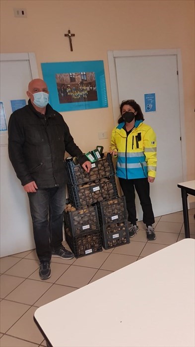 Le foto dell'ultima donazione