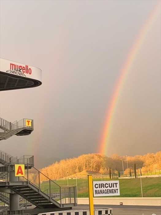 L'arcobaleno al Mugello
