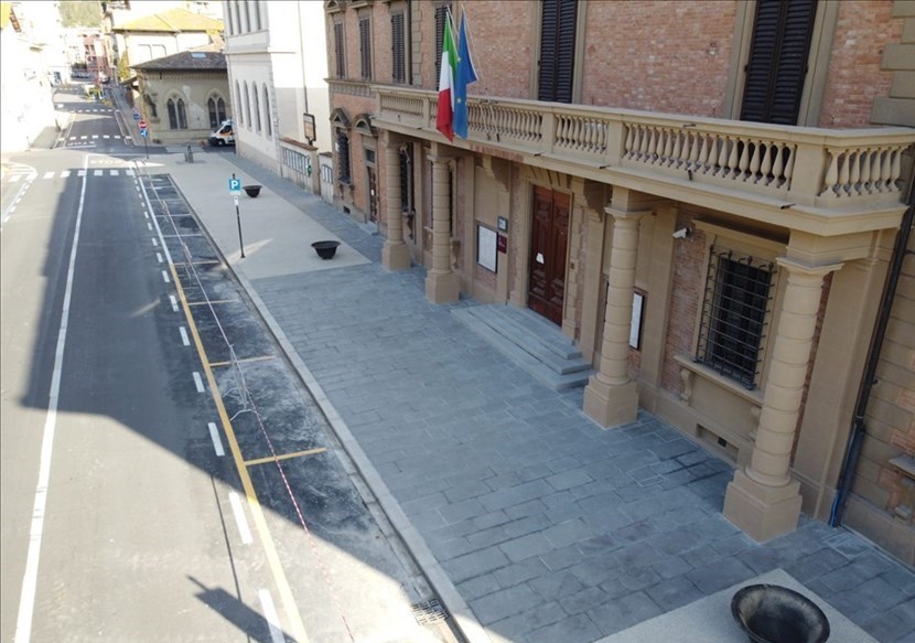 Il Municipio di Borgo San Lorenzo