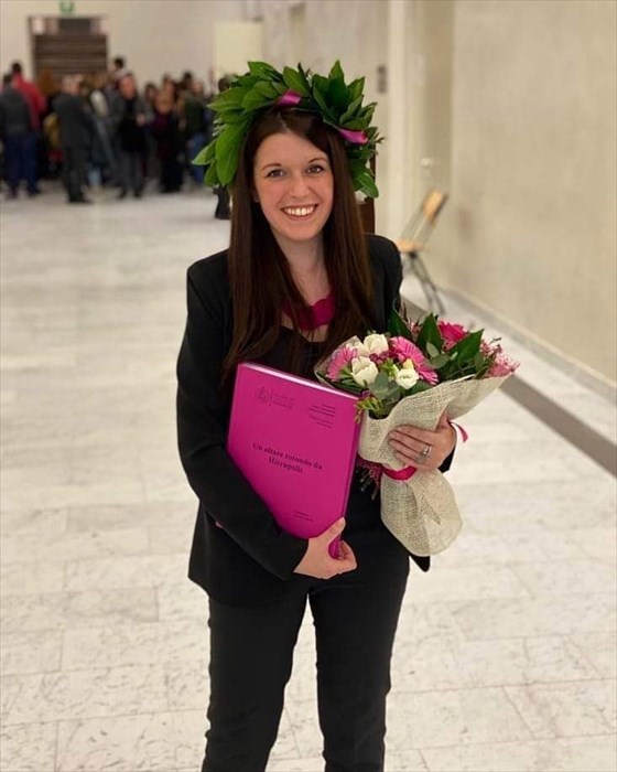 Foto rubrica ""Zaino in Spalla"" a cura di Arianna Lobina - Il giorno della laurea in archeologia