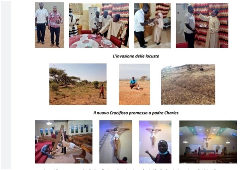 Alcune foto dalla missione