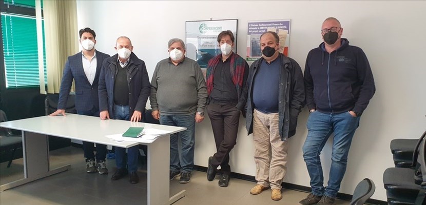 I rappresentanti di Confesercenti