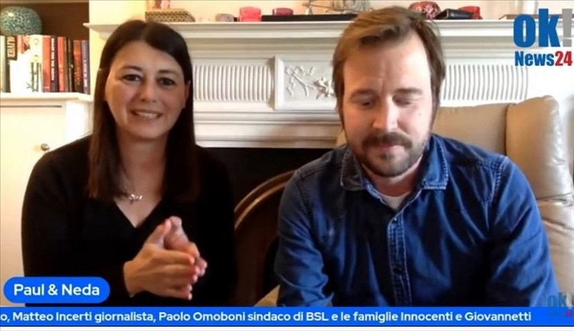 Da sinistra Neda e Paul