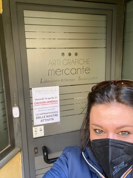 Alcune foto della protesta