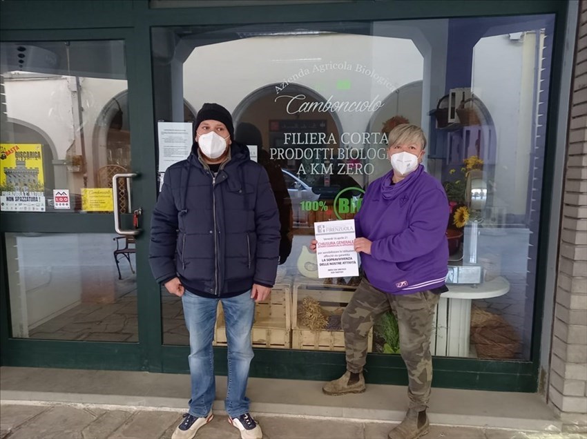 Alcune foto della protesta