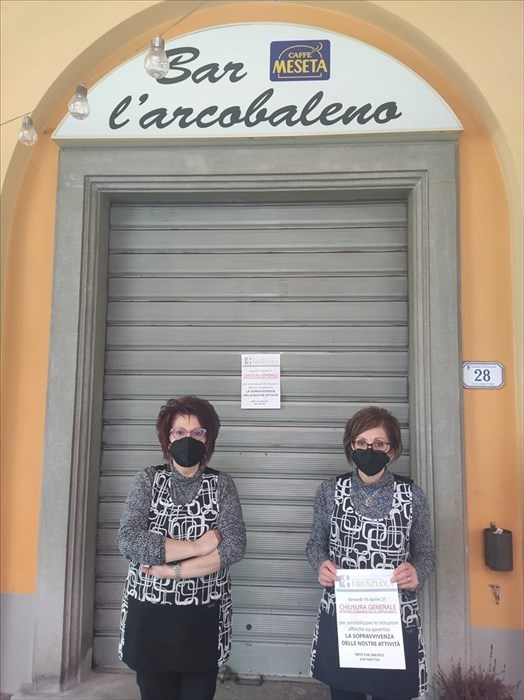 Alcune foto della protesta