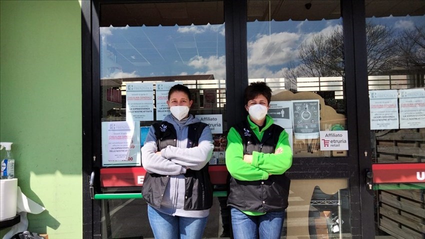 Alcune foto della protesta