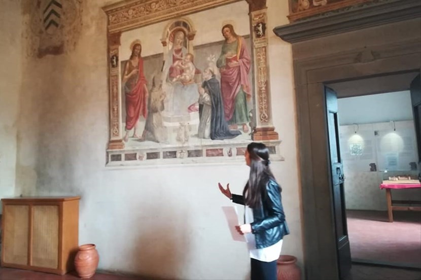 Guide al Palazzo dei Vicari. Foto di repertorio