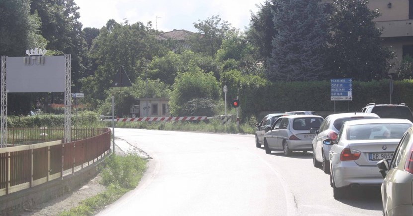 Il passaggio a livello di Vicchio