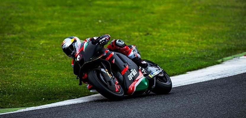 Andrea Dovizioso ieri al Mugello