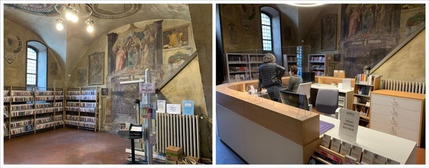 Biblioteca comunale rinnovata a Borgo