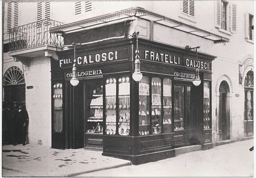 L’antica Oreficeria-Gioielleria ”Calosci” ai primi del ‘900