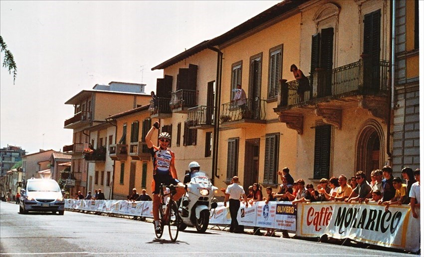 Alberto Bettiol vincitore nel maggio del 2009 del Trofeo “Amilcare Giovannini” a Borgo San Lorenzo