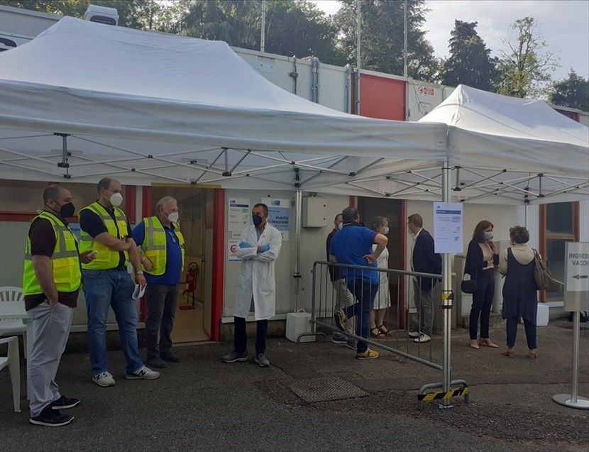 Ingresso vaccinazioni