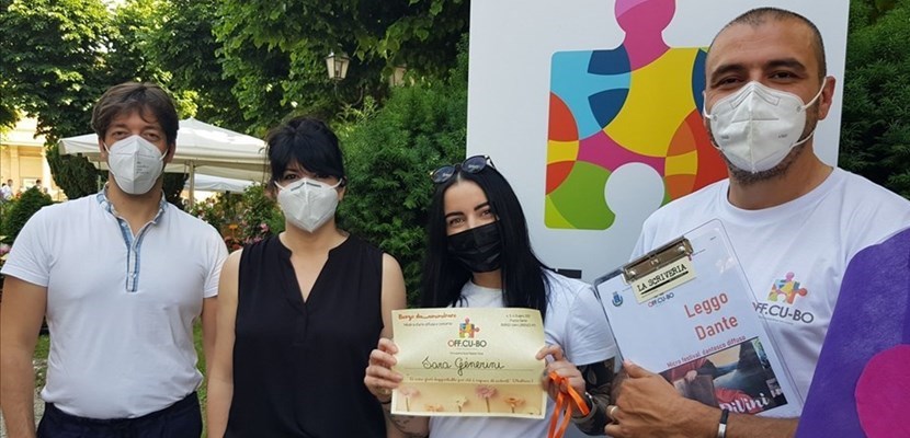 La premiazione di Sara Generini, primo premio giuria popolare social