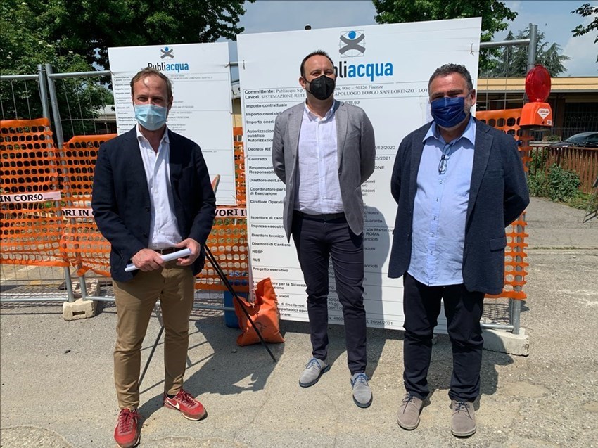 Lavori di sistemazione opere fognarie