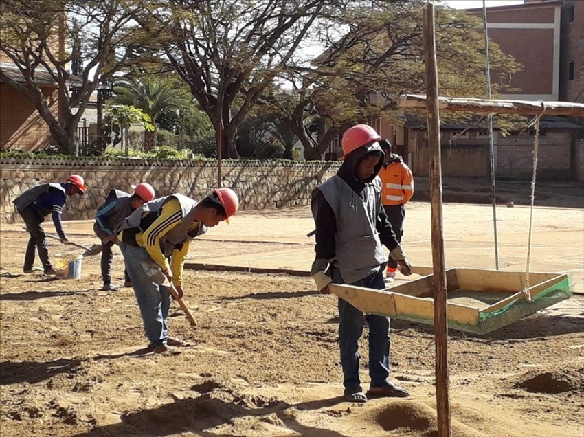 I lavori in Madagascar