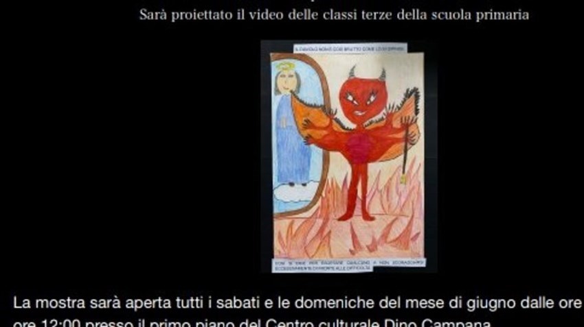 Parte della locandina