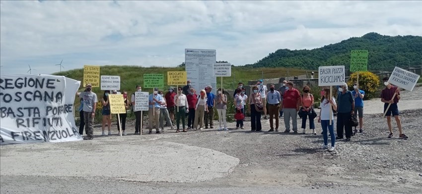 La manifestazione di ieri
