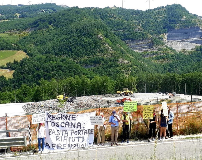 La manifestazione di ieri