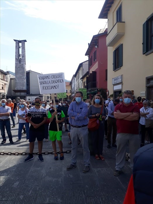 La manifestazione di ieri
