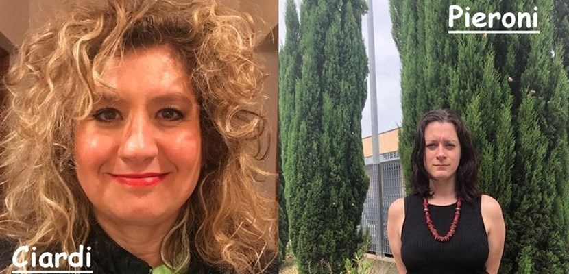 Da sinistra Ciardi e Pieroni