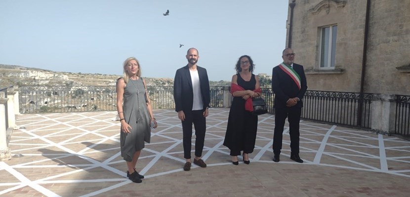 La delegazione Vicchiese oggi per l'inaugurazione a Matera