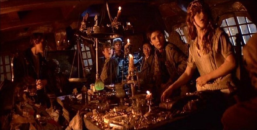 I Goonies, una scena del film