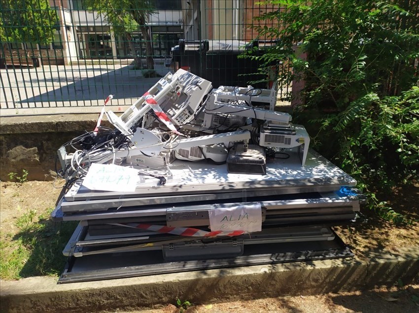 Le attrezzature gettate