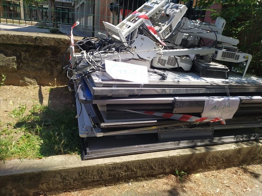 Le attrezzature gettate