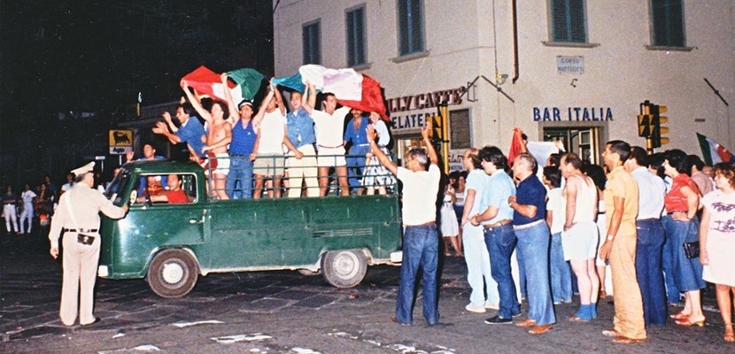 La festa per i mondiali dell'82