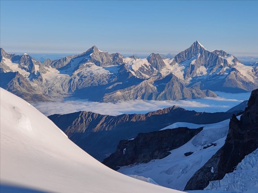Oltre i 4000 metri emozioni sulle vette del Monte Rosa