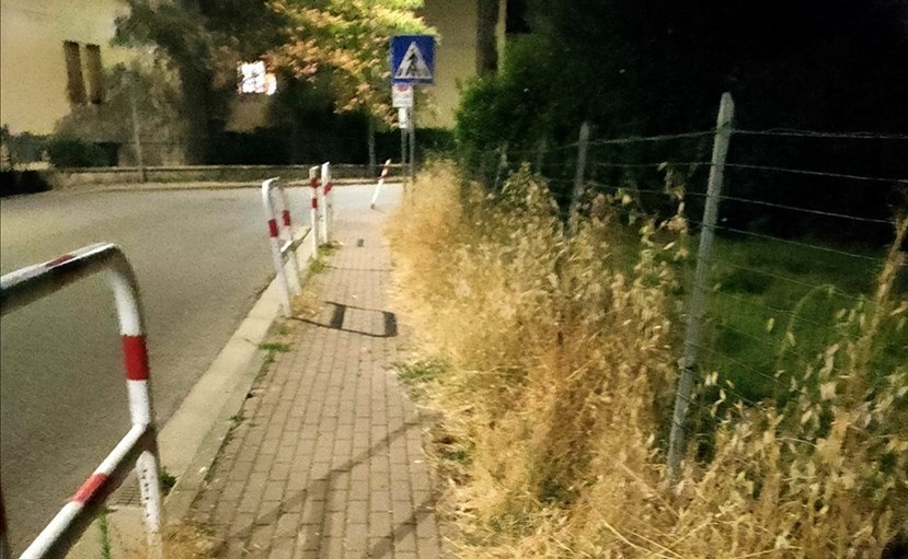 Marciapiedi a Vicchio... Foto di un lettore