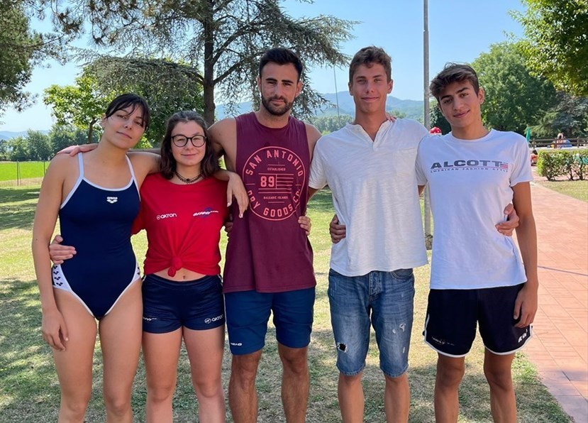 I giovani della Mugello Nuoto