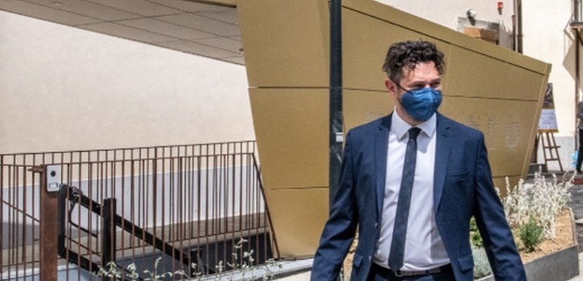 IL sindaco di Marradi, Tommaso Triberti