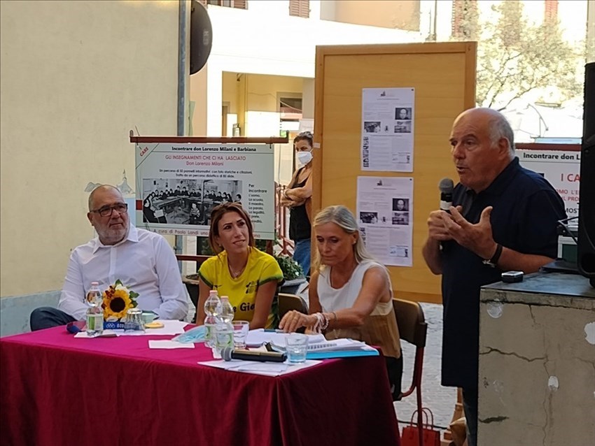 La campionessa ieri a Vicchio