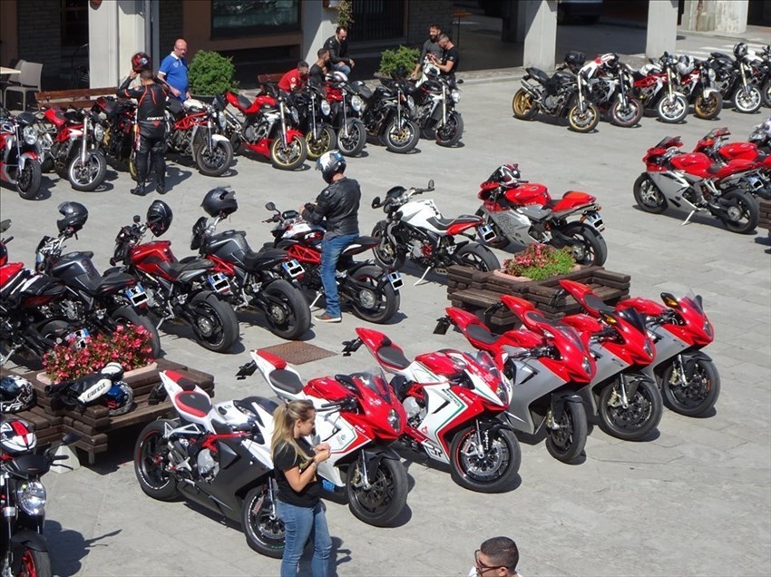 Il raduno delle MV Augusta