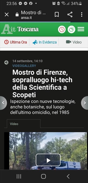 Indagini Mostro di Firenze