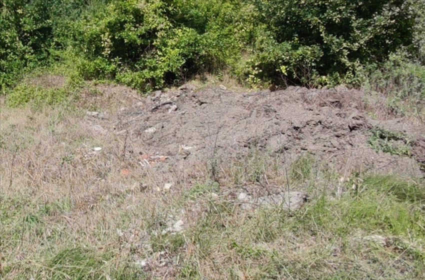 Il cumulo di rifiuti