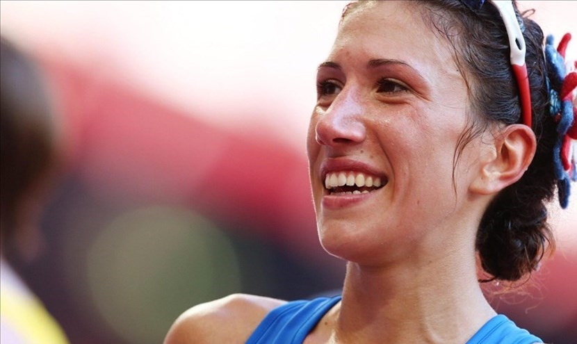 La campionessa olimpica Antonella Palmisano