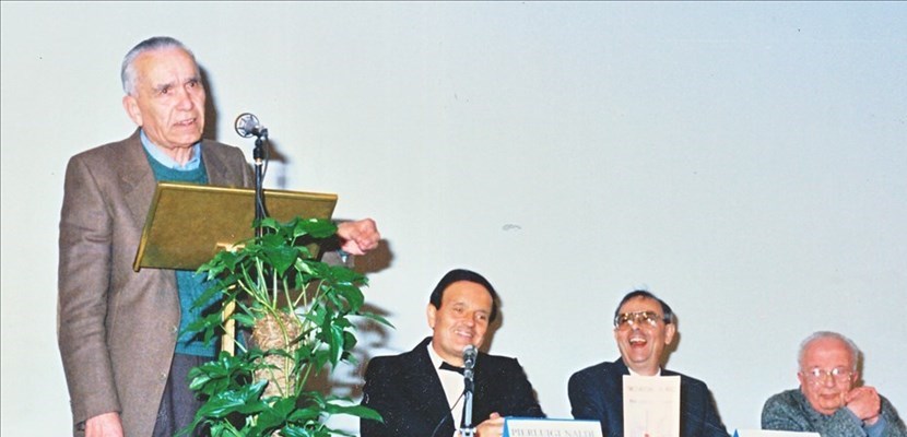 Foto 3 - Il professor Giuseppe Alpigini