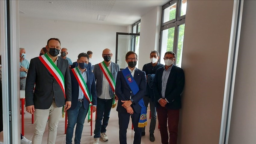 L'inaugurazione del Chino Chini