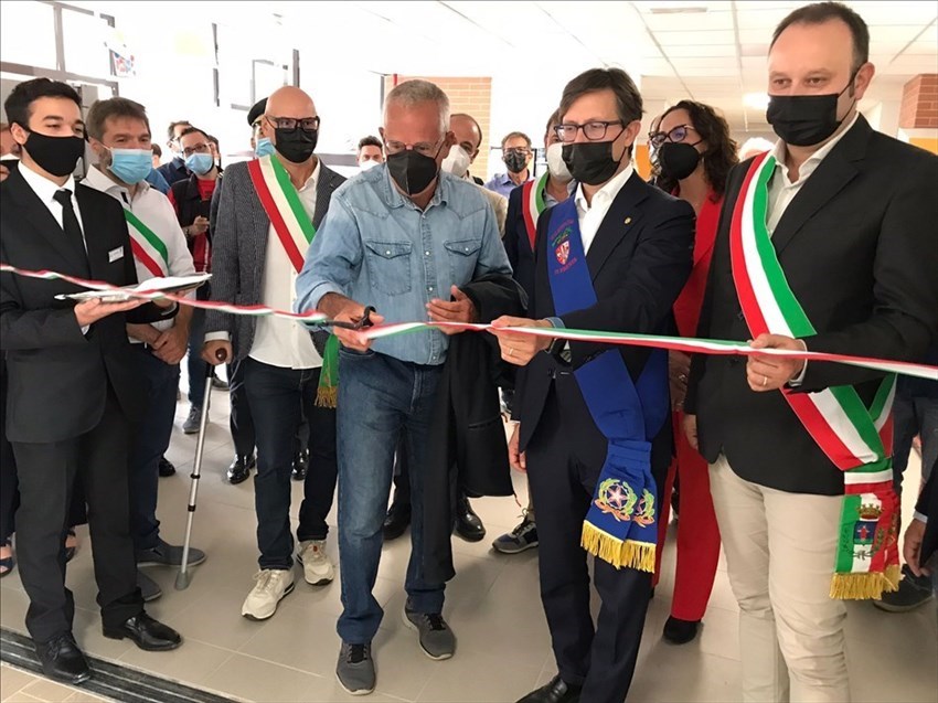 L'inaugurazione del Chino Chini