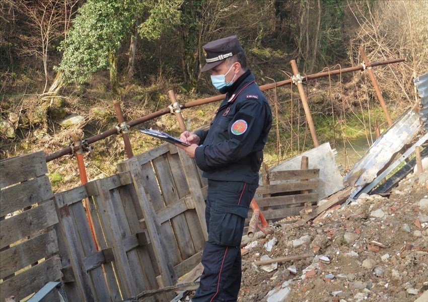 Carabinieri forestali. Foto di repertorio