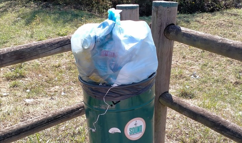 I sacchi nei gestini a Borgo