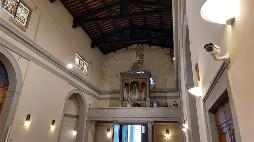 La pieve messa in sicurezza