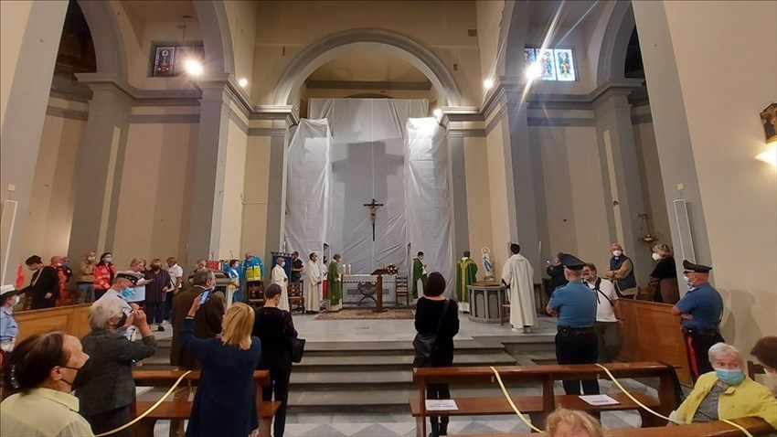 La pieve messa in sicurezza