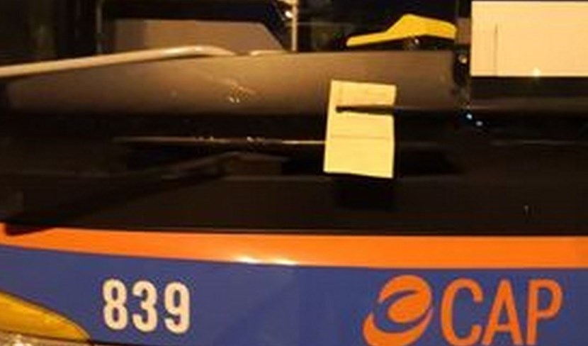 La multa sul bus
