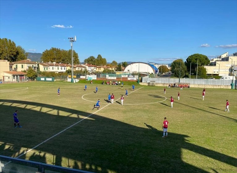 Uno scatto durante la partita