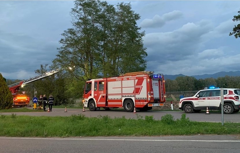 L'intervento di oggi pomeriggio